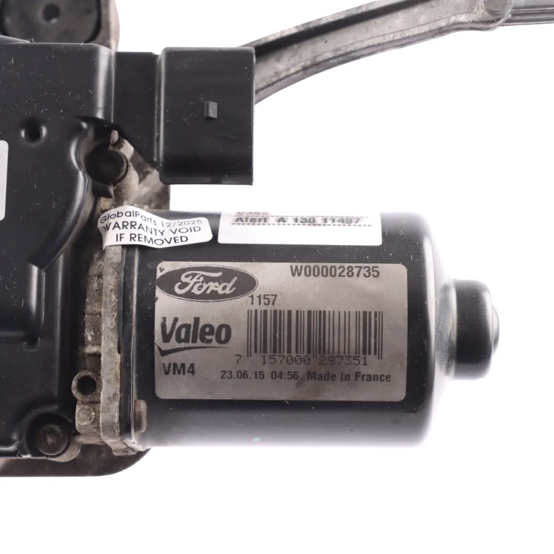 Wiper Motor 4 PIN Front Right O/S Side to Ford Transit Custom with Part number BK21-17500-AE Ford Transit Custom Wiper Motor 4 PIN Front Right O/S Side - SKU BK21-17500-AE - Part number BK21-17500-AE