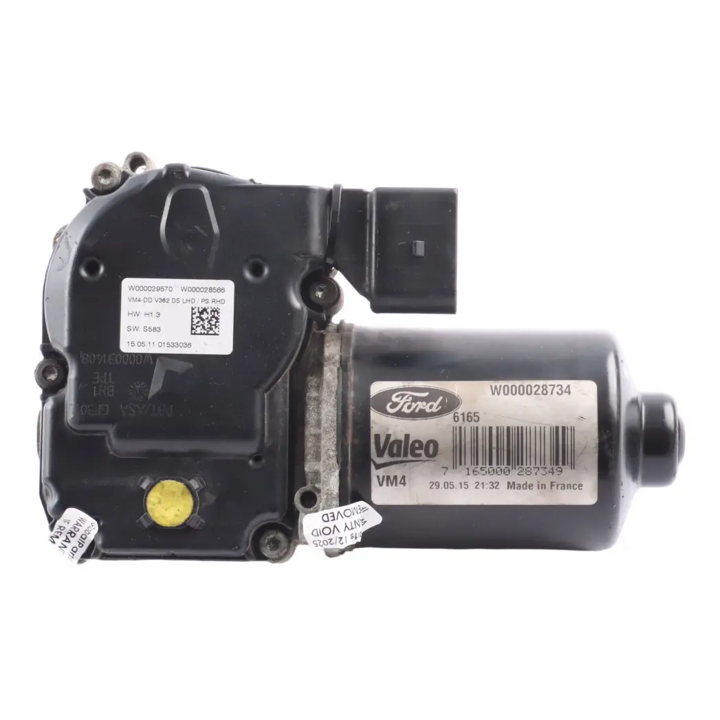 Ford Transit Custom Side Wiper Motor 4 Pin Front Left N/S - SKU BK21-17501-AE - Part number BK21-17501-AE
