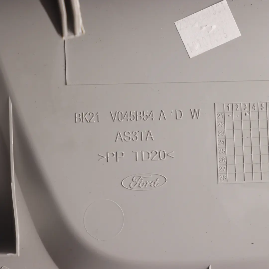 Ford Transit Custom Interior Cabin Roof Light Switch Panel Grey - SKU BK21-V045B54-ADW - Part number BK21-V045B54-ADW