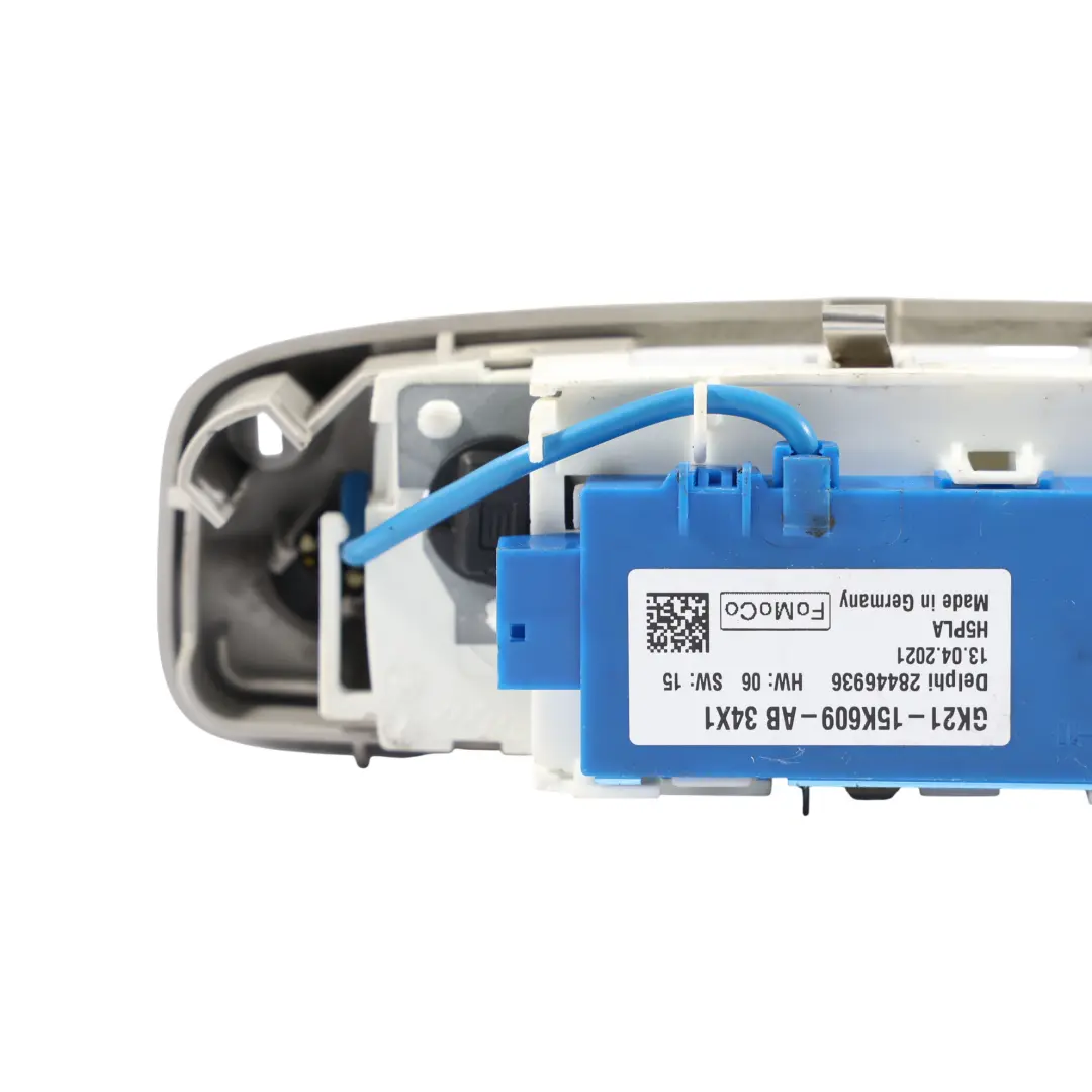 Ford Transit Custom Innenraum Kabinendach Licht Schalt Grau - SKU BK21-V045B54-ADW - Teilenummer BK21-V045B54-ADW