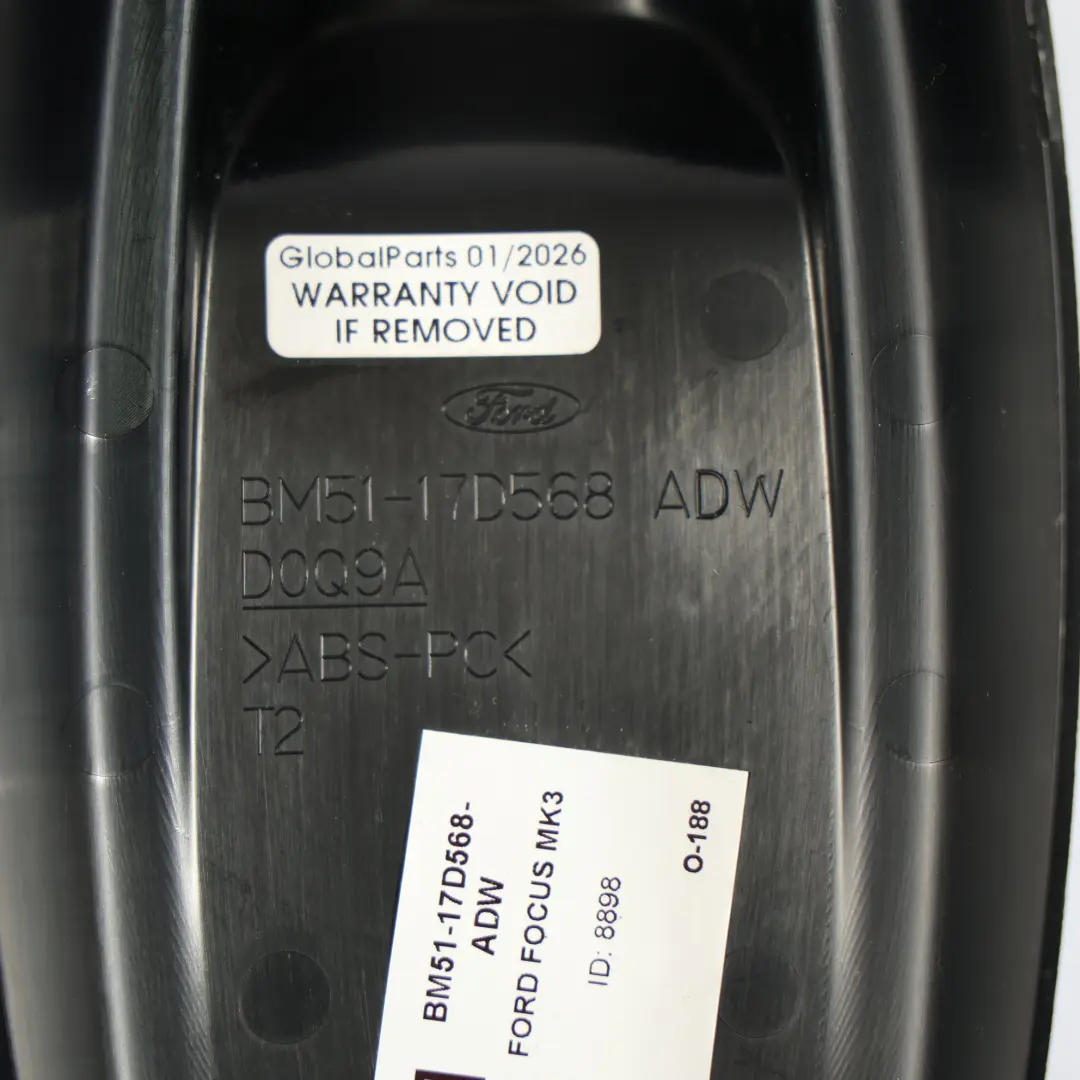 Ford Focus Mk3 Innenraum Rückspiegel Umrandung Abdeckung - SKU BM51-17D568-ADW - Teilenummer BM51-17D568-ADW