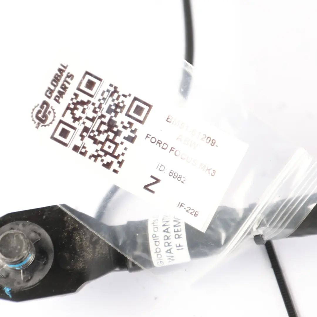 Ford Focus Mk3 Cintura Sicurezza Passeggero Anteriore Sinistro - SKU BM51-61209-ABW - Numero di parte BM51-61209-ABW