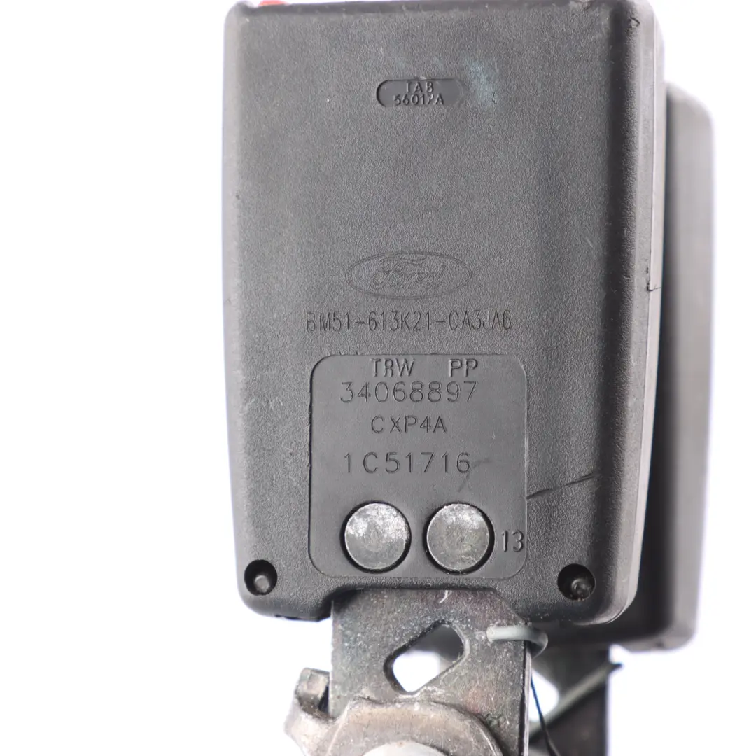 Ford Focus Mk3 Boucle Ceinture Double Centrale Siège Arrière BM51-613K21-CA - SKU BM51-613K21-CA3JA6 - Numéro de pièce BM51-613K21-CA3JA6