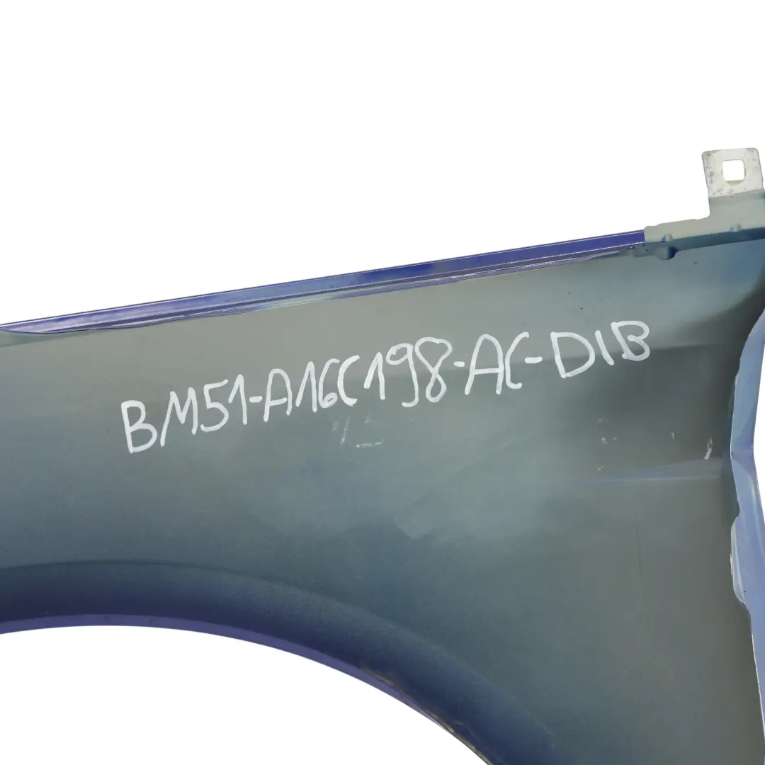 Ford Focus III Seitenteil Vorne Rechts Kotflügel Deep Impact Blue Blau - J4 - SKU 2171302-DIB - Teilenummer 2171302