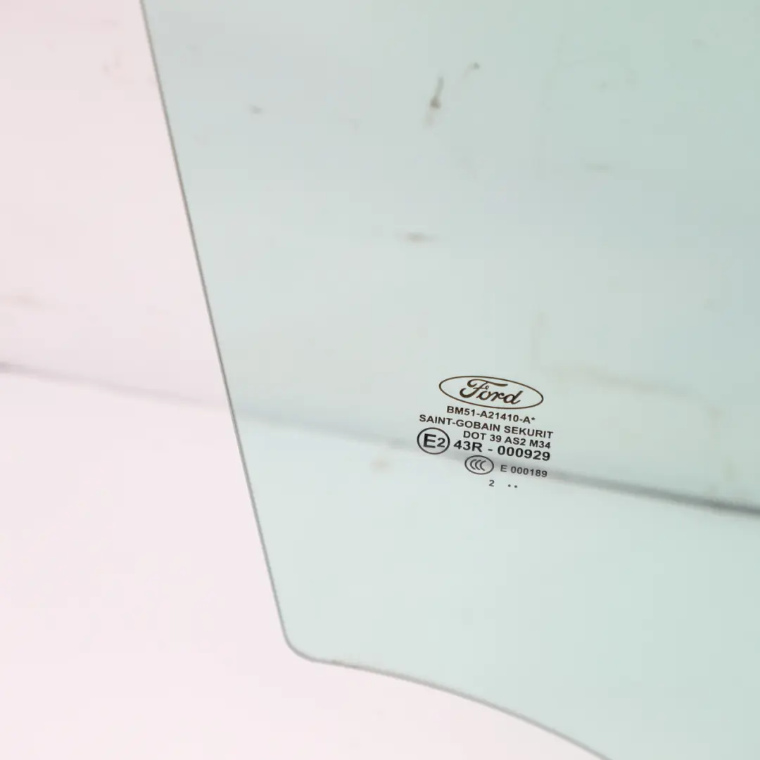 Ford Focus Mk3 5Dr Door Window Glass AS2 Front Right O/S - SKU BM51-A21410-AB - Part number BM51-A21410-AB