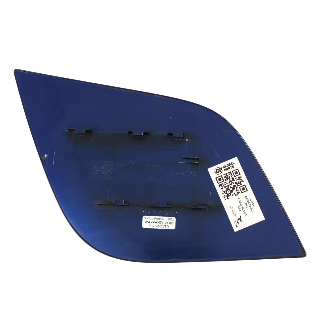 Ford Focus Mk3 Fuel Filler Flap Cover Cap Deep Impact Blue - J4 - SKU BM51-A405A02-AC-DIB - Part number BM51-A405A02-AC