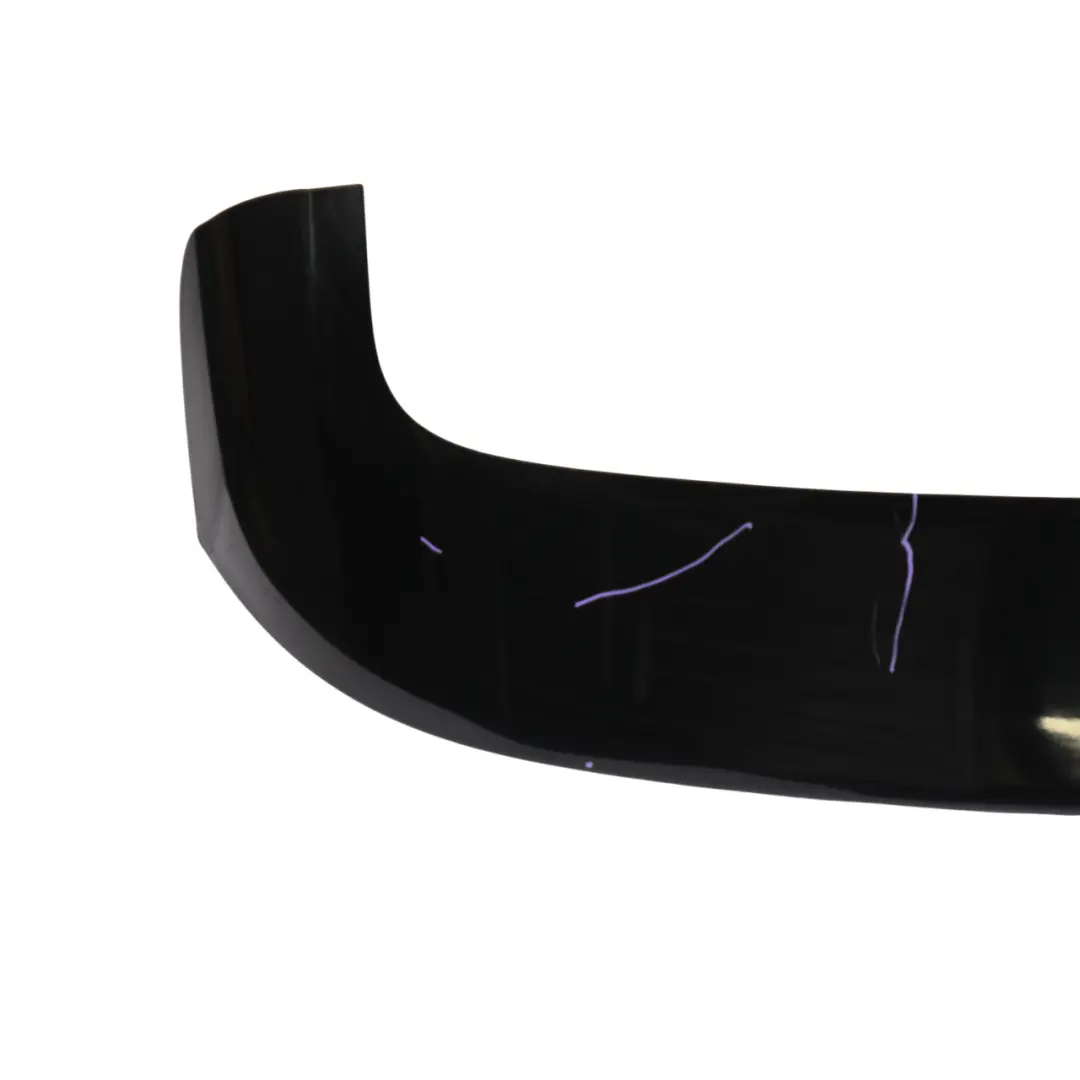 Ford Focus Mk3 Rear Spoiler Boot Lid Tailgate Trim Panel Panther Black - D9 - SKU BM51-A44210-BHXWAA-PBL - Part number BM51-A44210-BHXWAA