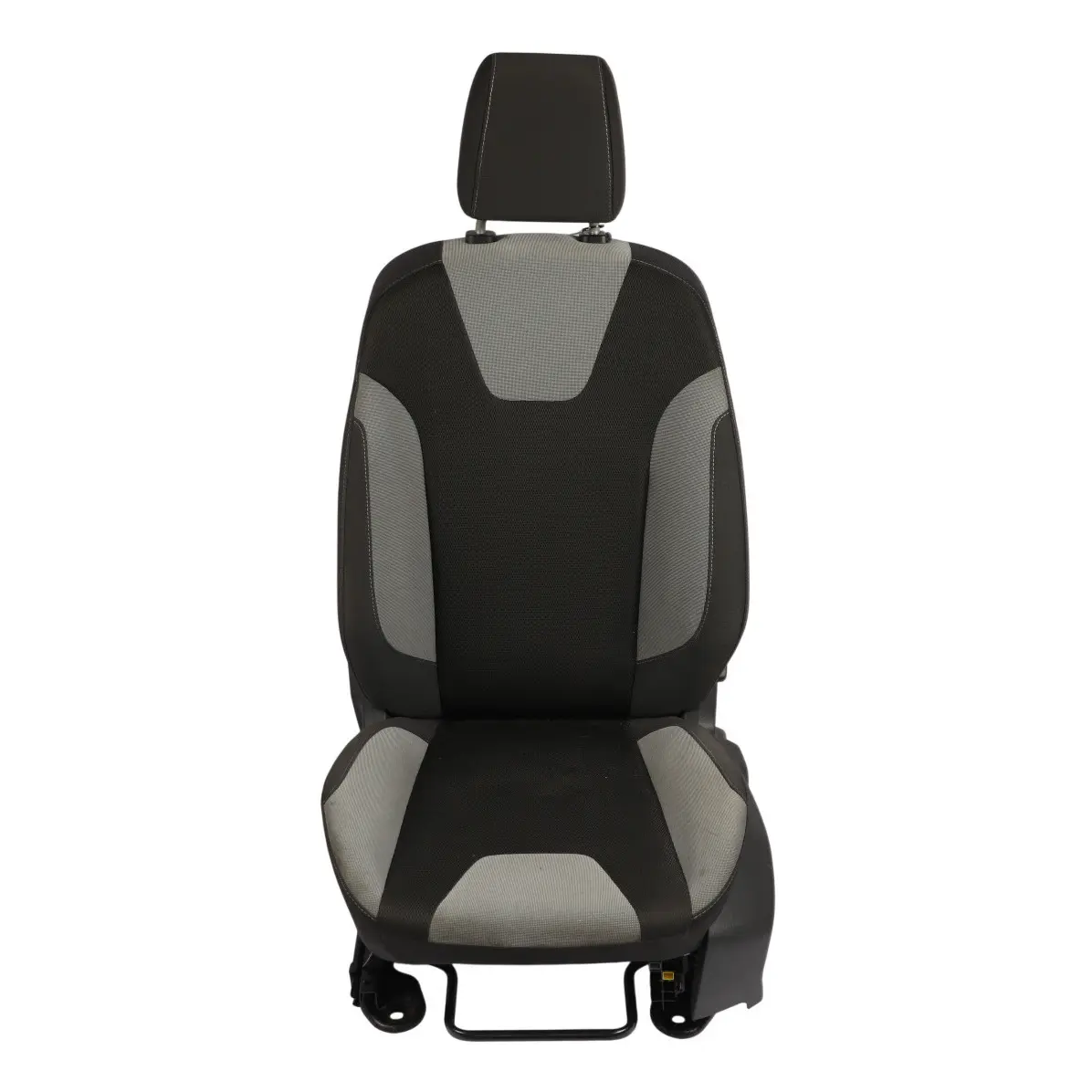 Ford Focus Mk3 Front Seat Fabric Cloth Charcoal Black Rack Geco Left N/S 