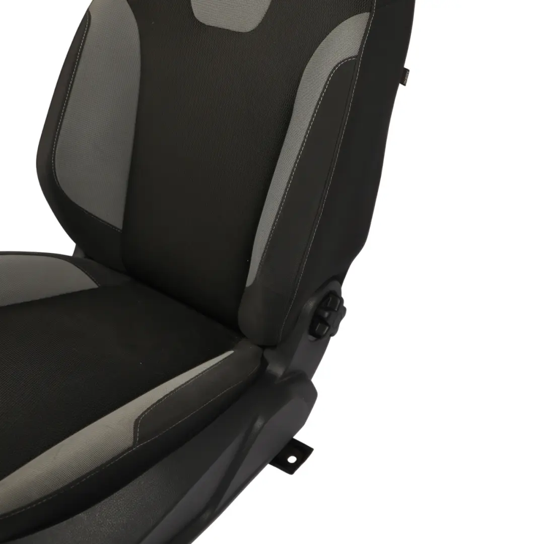 Mk3 Front Seat Fabric Cloth Charcoal Black Rack Geco Left N/S to Ford Focus with Part number BM51-A64417-FG1FLT Ford Focus Mk3 Front Seat Fabric Cloth Charcoal Black Rack Geco Left N/S - SKU RHD-BM51-A64417-FG1FLT - Part number BM51-A64417-FG1FLT