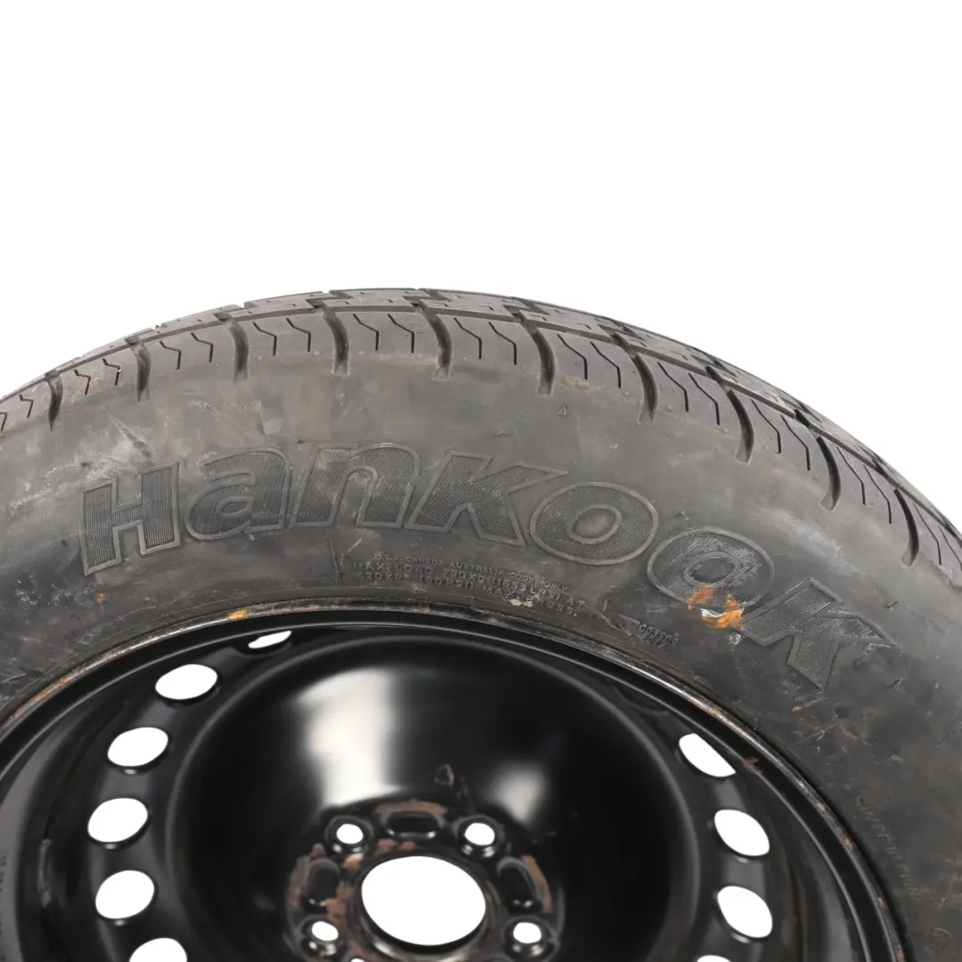 Ford Focus Mk3 Space Spare Wheel Steel Rim Hankook Tire 125/90 16" ET:25 - SKU BM5C-BA - Part number BM5C-BA
