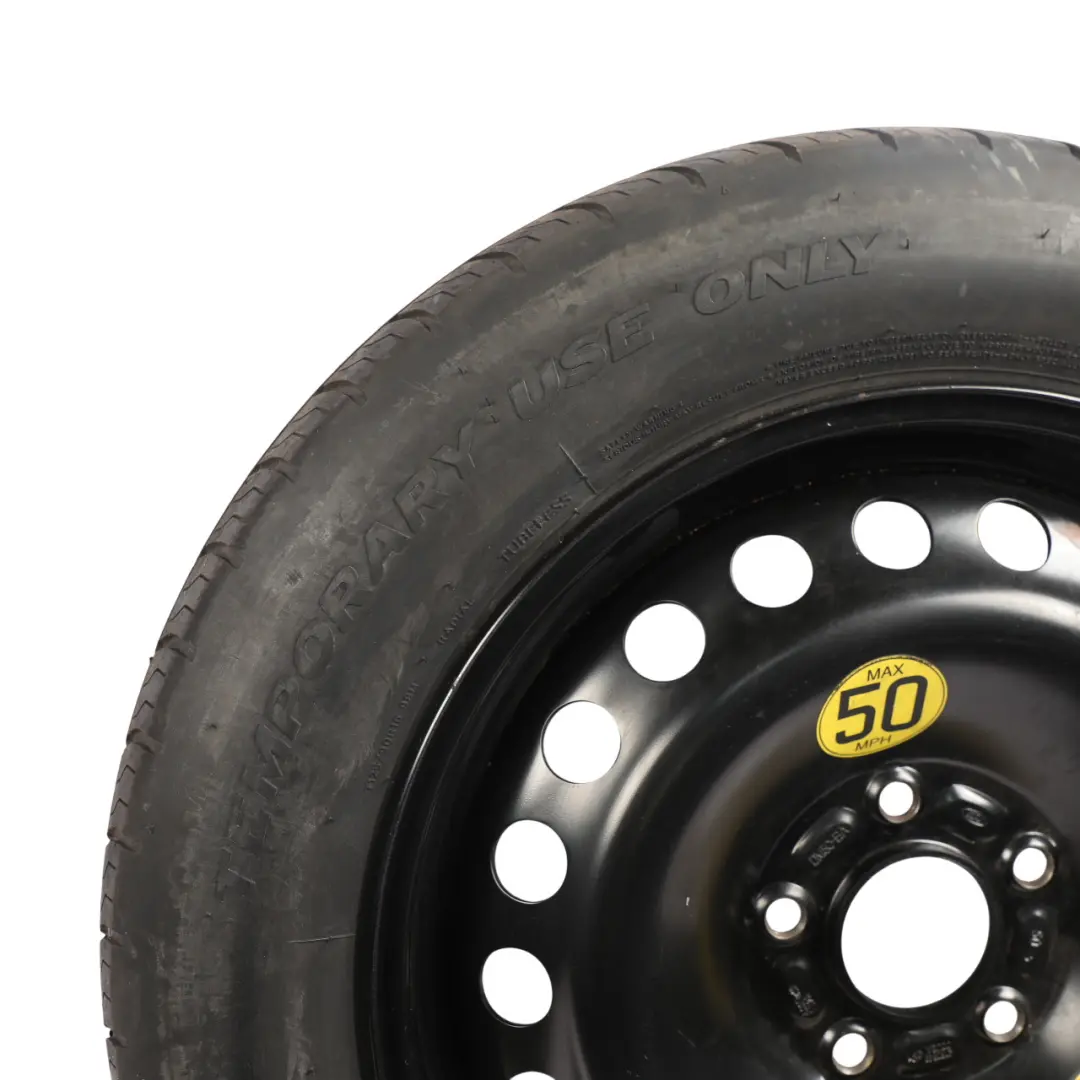 Mk3 Space Spare Wheel Steel Rim Hankook Tire 125/90 16" ET:25 to Ford Focus with Part number BM5C-BA Ford Focus Mk3 Space Spare Wheel Steel Rim Hankook Tire 125/90 16" ET:25 - SKU BM5C-BA - Part number BM5C-BA