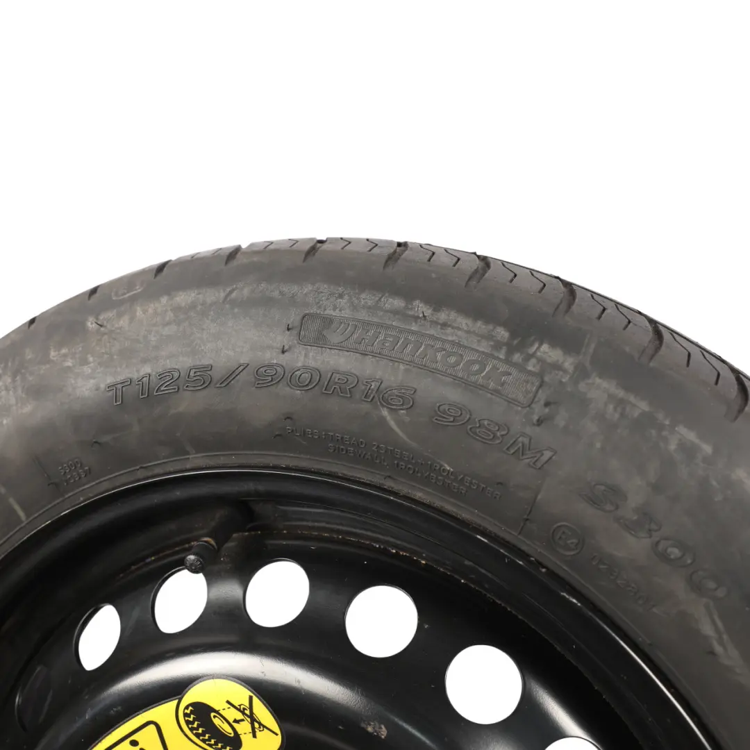 Ford Focus Mk3 Space Spare Wheel Steel Rim Hankook Tire 125/90 16" ET:25 - SKU BM5C-BA - Part number BM5C-BA