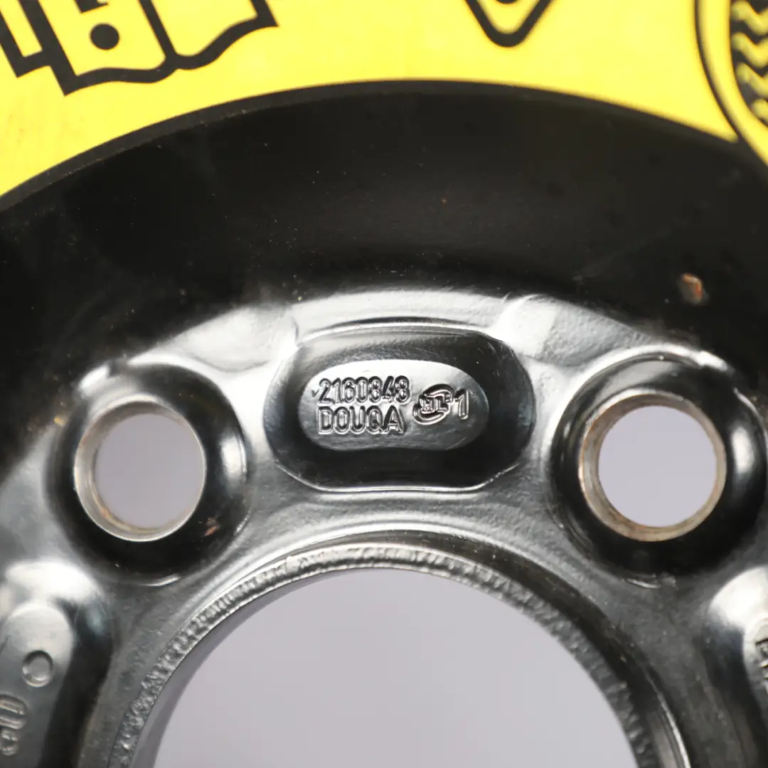 Ford Focus Mk3 Space Spare Wheel Steel Rim Hankook Tire 125/90 16" ET:25 - SKU BM5C-BA - Part number BM5C-BA