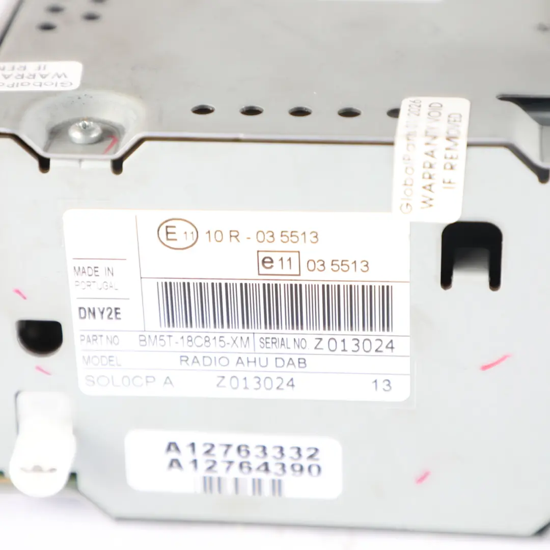 Ford Focus Mk3 Stereo System CD Head Unit MK3 - SKU BM5T-18C815-XM - Part number BM5T-18C815-XM