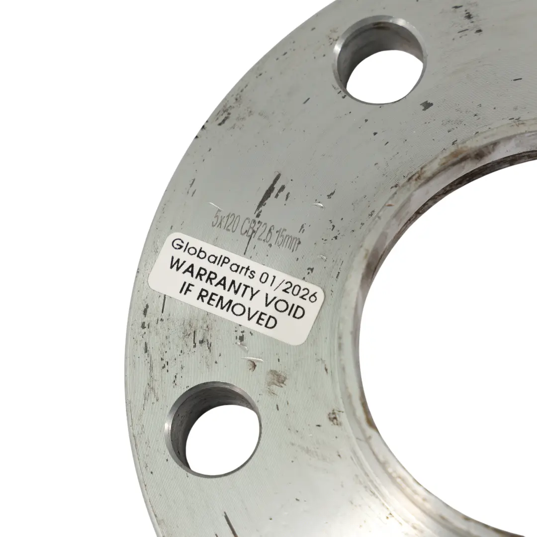 BMW Entretoises De Jantes En Alliage Moyeu Avant Arrière 5X120, 72,56mm 4X15mm - SKU BMW-SPACER-SET-3 - Numéro de pièce BMW-SPACER-SET