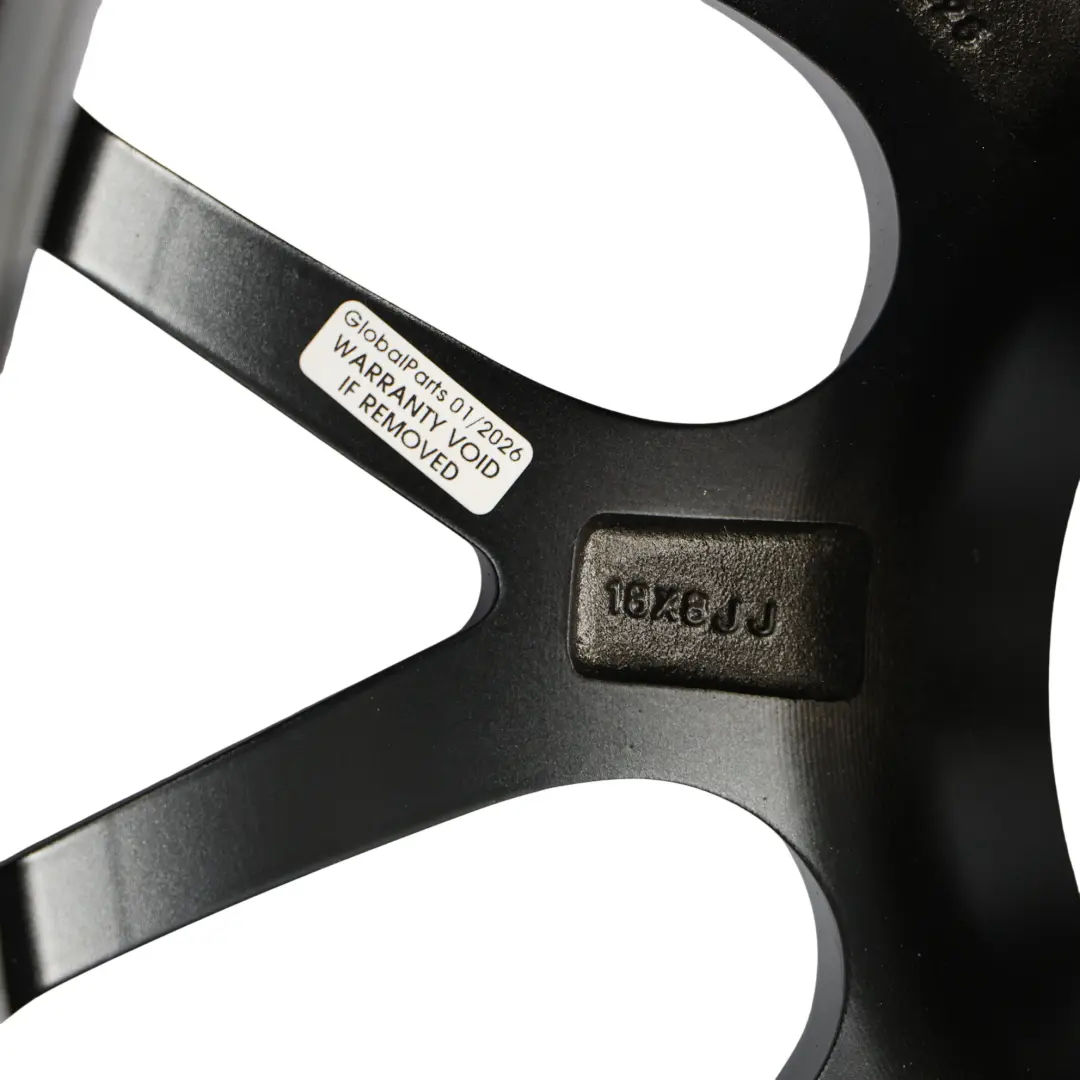 Llanta De Aleación Negro VIA 18 "8J ET:34 Y Spoke para BMW con número de pieza BMW-VIA-18 BMW Llanta De Aleación Negro VIA 18 "8J ET:34 Y Spoke - SKU BMW-VIA-18-5 - Número de pieza BMW-VIA-18