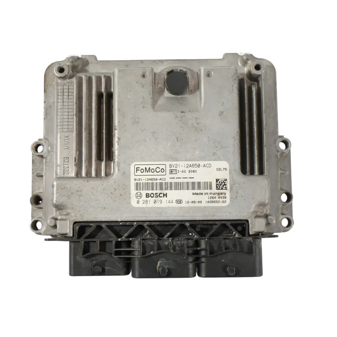 Ford Fiesta Mk7 1.4 TDCI 70HP KVJA Sterownik Silnika Manual - SKU BV21-12A650-ACD-1 - Numer Części BV21-12A650-ACD