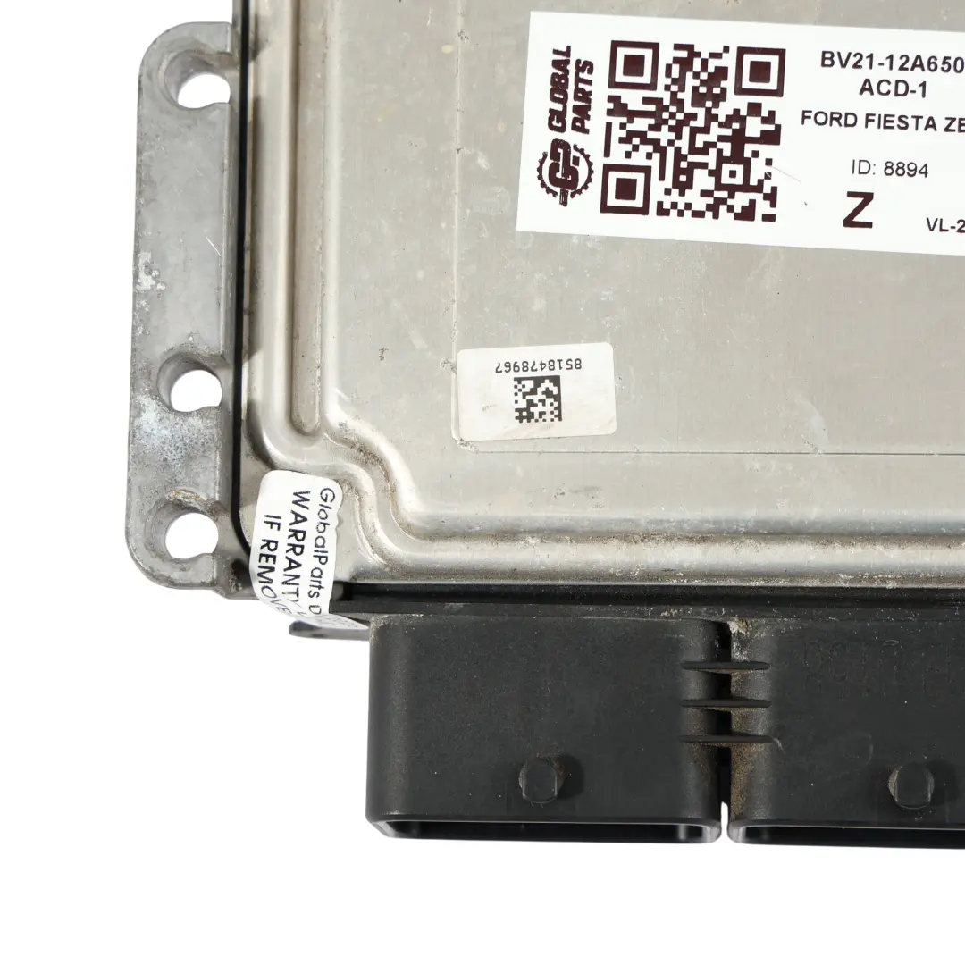 70HP KVJA Centralina Motore Manuale per Ford Fiesta Mk7 1.4 TDCI con numero di parte BV21-12A650-ACD Ford Fiesta Mk7 1.4 TDCI 70HP KVJA Centralina Motore Manuale - SKU BV21-12A650-ACD-1 - Numero di parte BV21-12A650-ACD