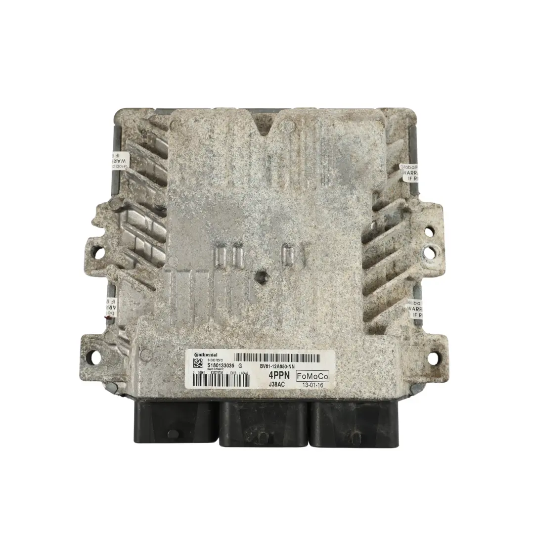Ford Focus Mk3 1.6 TDCI T1DB 115PS Motor Steuergerät ECU Manuel - SKU BV61-12A650-NN - Teilenummer BV61-12A650-NN