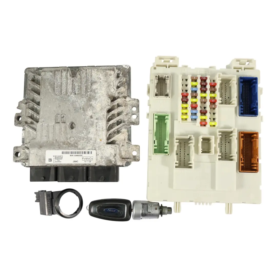 Ford Focus Mk3 1.6 TDCI T1DB 115HP Kit Centralina Motore BV61-12A650-EGC Manual - SKU BV61-12A650-EGC-1 - Numero di parte BV61-45A650-EGC