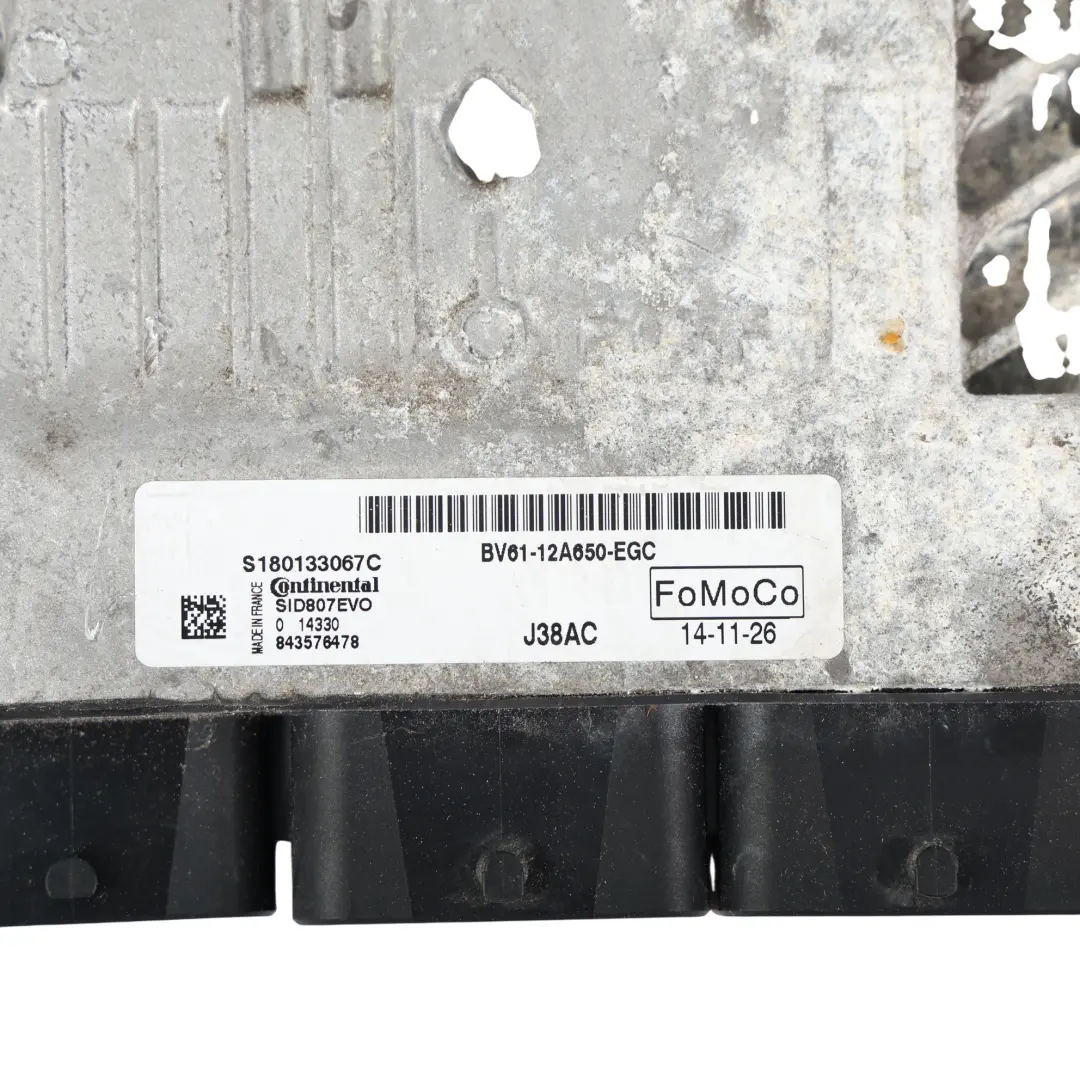 Ford Focus Mk3 1.6 TDCI T1DB 115HP Kit ECU Control Motor BV61-12A650-EGC Manual - SKU BV61-12A650-EGC-1 - Número de pieza BV61-45A650-EGC