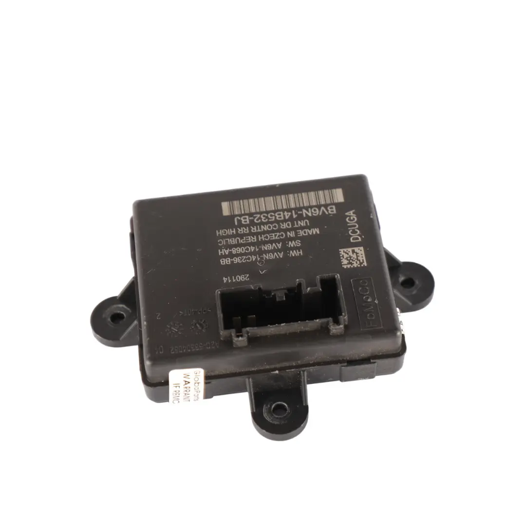 Mk3 Módulo Control Puerta Trasera Izquierda Derecha BV6N-14B532-BJ para Ford Focus con número de pieza 2095989 Ford Focus Mk3 Módulo Control Puerta Trasera Izquierda Derecha BV6N-14B532-BJ - SKU 2095989 - Número de pieza 2095989