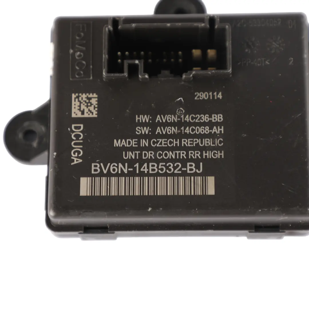 Mk3 Módulo Control Puerta Trasera Izquierda Derecha BV6N-14B532-BJ para Ford Focus con número de pieza 2095989 Ford Focus Mk3 Módulo Control Puerta Trasera Izquierda Derecha BV6N-14B532-BJ - SKU 2095989 - Número de pieza 2095989