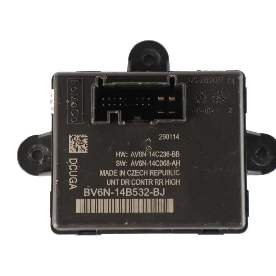 Ford Focus Mk3 Módulo Control Puerta Trasera Izquierda Derecha BV6N-14B532-BJ - SKU 2095989 - Número de pieza 2095989