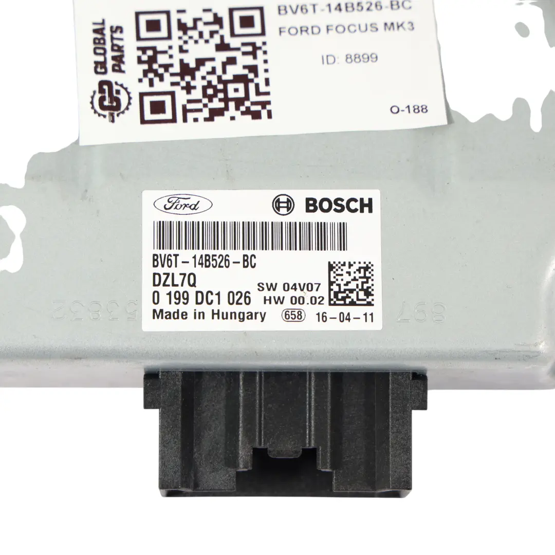 Ford Focus Mk3 Voltage Stabilisation Control Module Bosch ECU - SKU BV6T-14B526-BC - Part number BV6T-14B526-BC