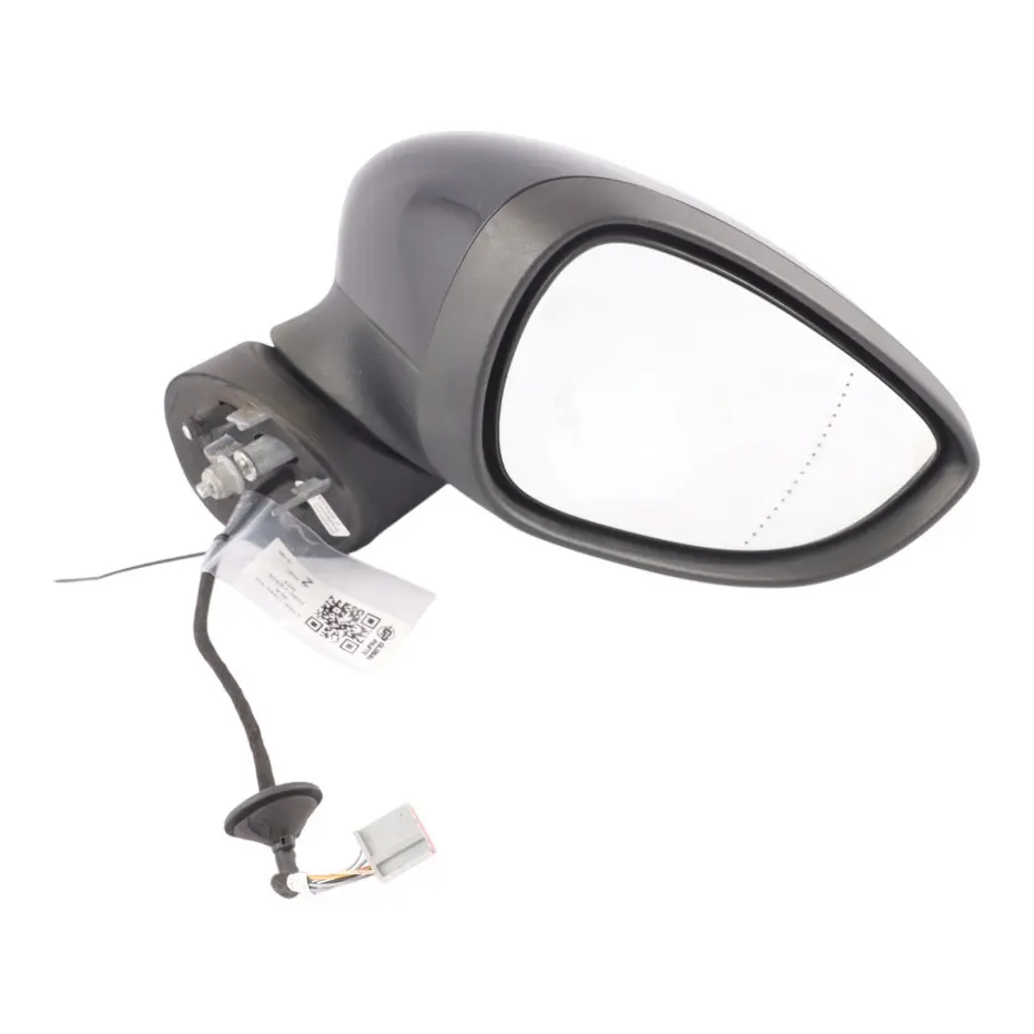 Ford Fiesta Mk7 Door Exterior Wing Mirror Heated Black Right O/S - SKU RHD-C1BB-17682-AD-BLK - Part number C1BB-17682-AD