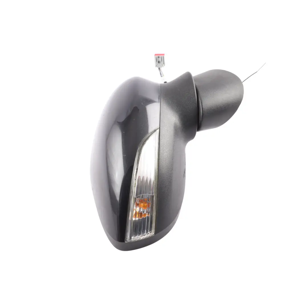 Ford Fiesta Mk7 Door Exterior Wing Mirror Heated Black Right O/S - SKU RHD-C1BB-17682-AD-BLK - Part number C1BB-17682-AD