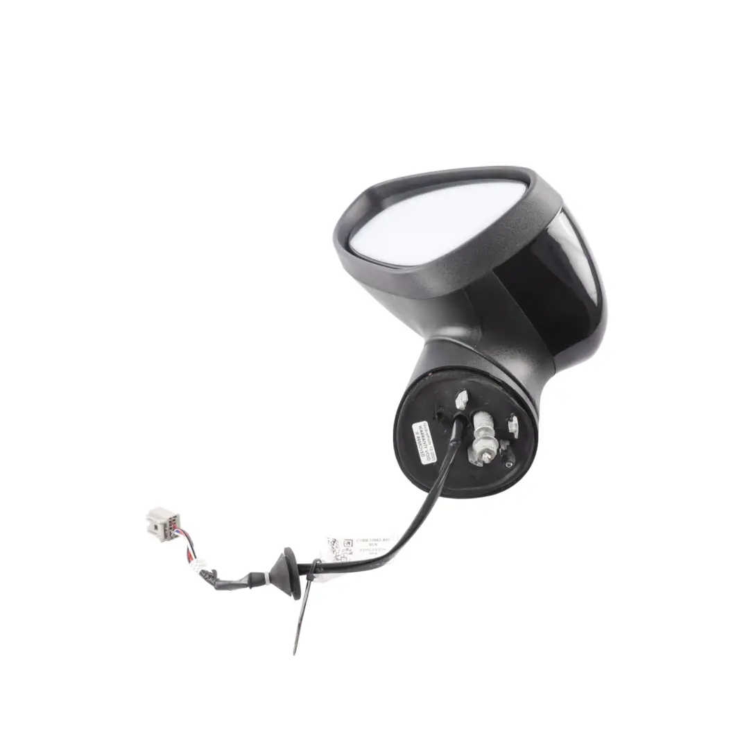 Ford Fiesta Mk7 Door Exterior Wing Mirror Heated Black Left N/S - SKU RHD-C1BB-17683-AD-BLK - Part number C1BB-17683-AD