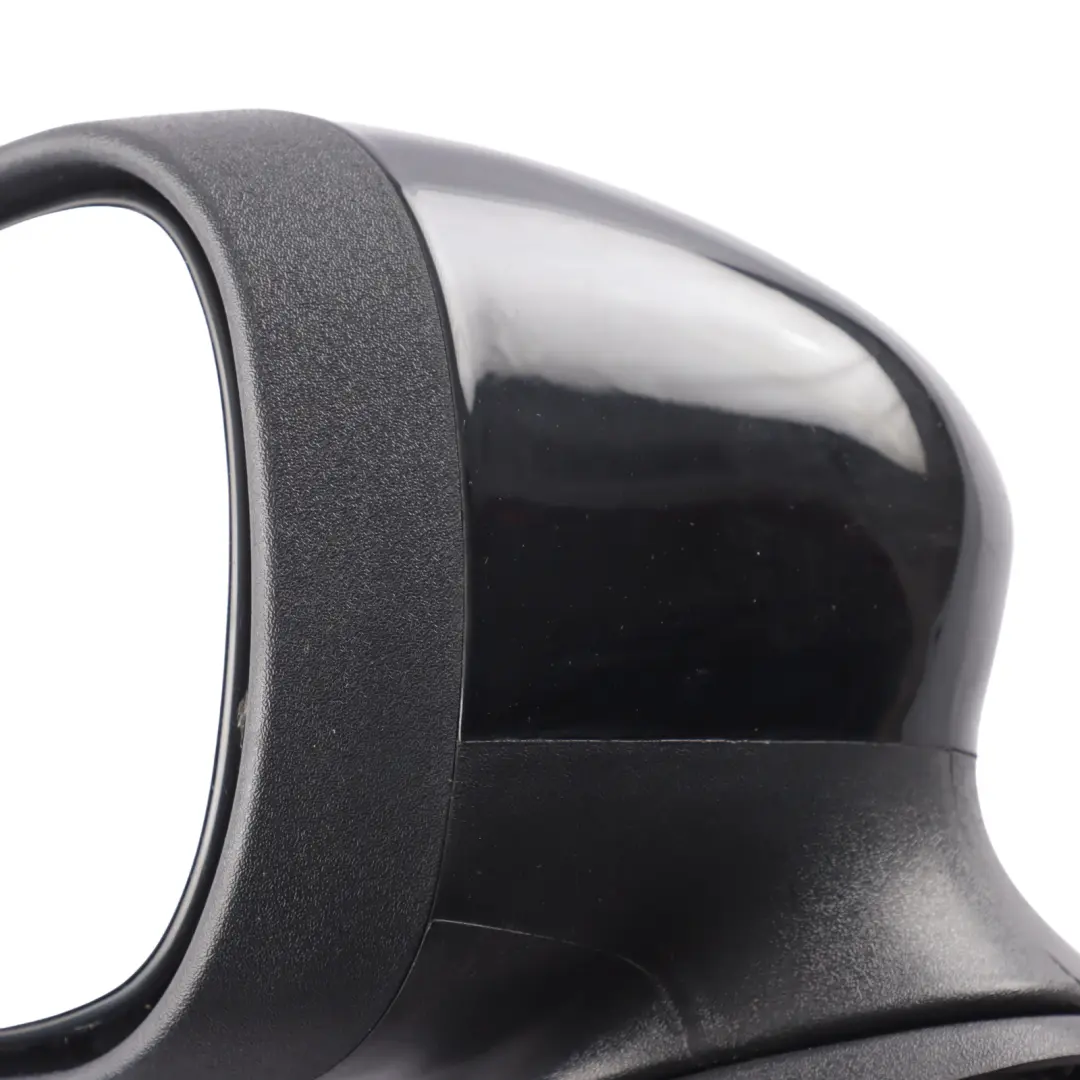 Ford Fiesta Mk7 Door Exterior Wing Mirror Heated Black Left N/S - SKU RHD-C1BB-17683-AD-BLK - Part number C1BB-17683-AD