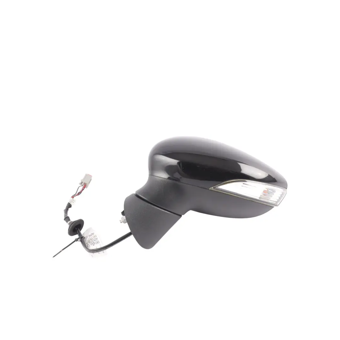 Ford Fiesta Mk7 Door Exterior Wing Mirror Heated Black Left N/S - SKU RHD-C1BB-17683-AD-BLK - Part number C1BB-17683-AD
