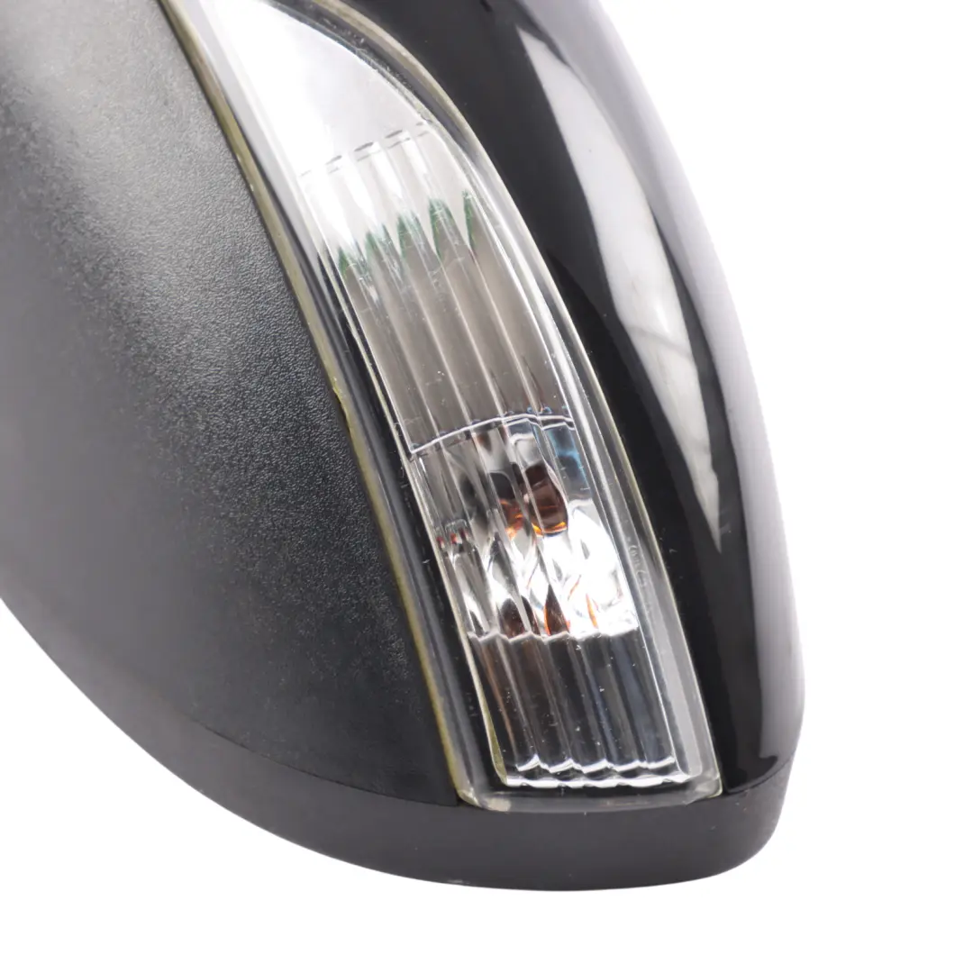 Ford Fiesta Mk7 Door Exterior Wing Mirror Heated Black Left N/S - SKU RHD-C1BB-17683-AD-BLK - Part number C1BB-17683-AD
