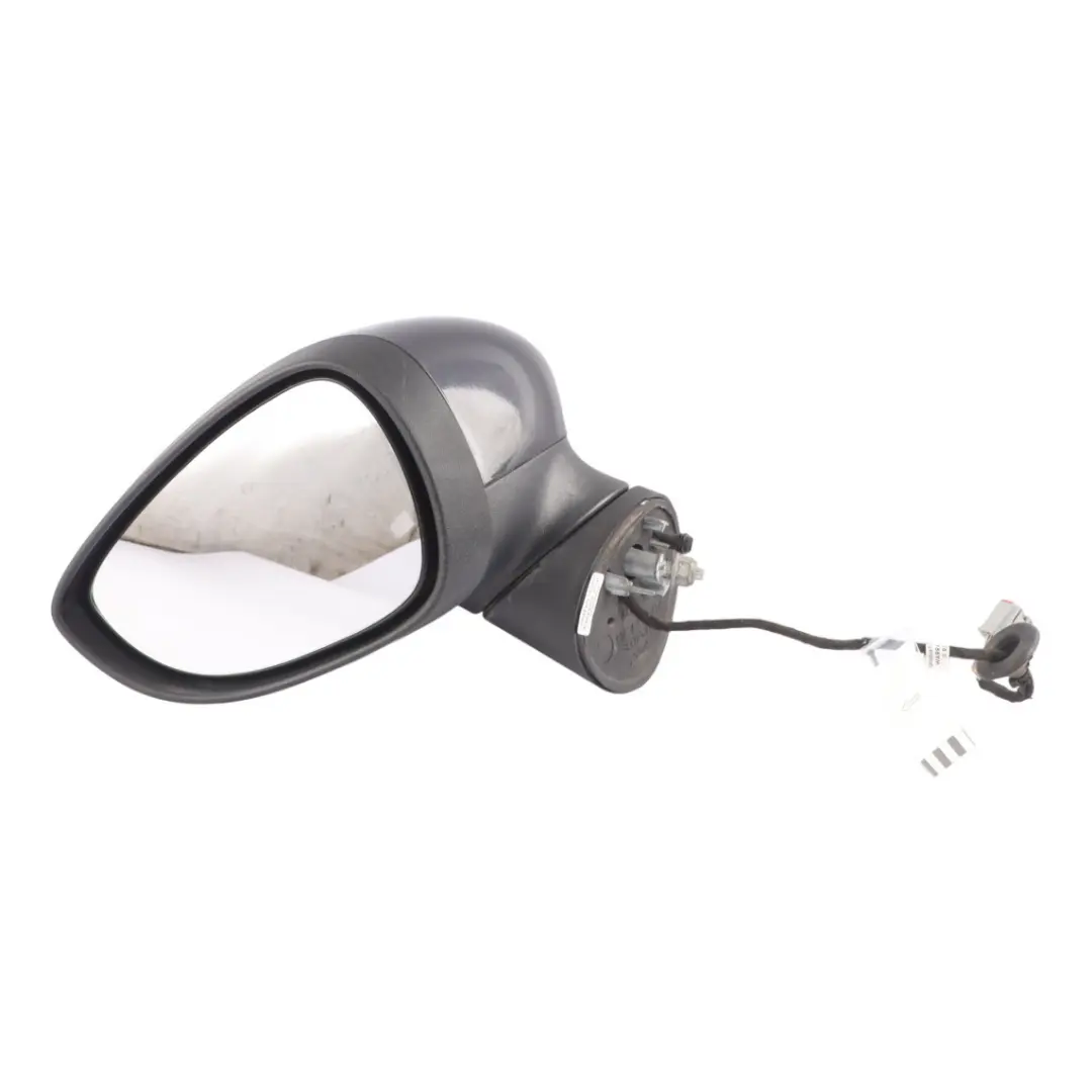 Ford Fiesta Mk6 Door Wing Mirror Heated Indicator Black Left N/S - SKU RHD-C1BB-17683-BD-BLK - Part number C1BB-17683-BD