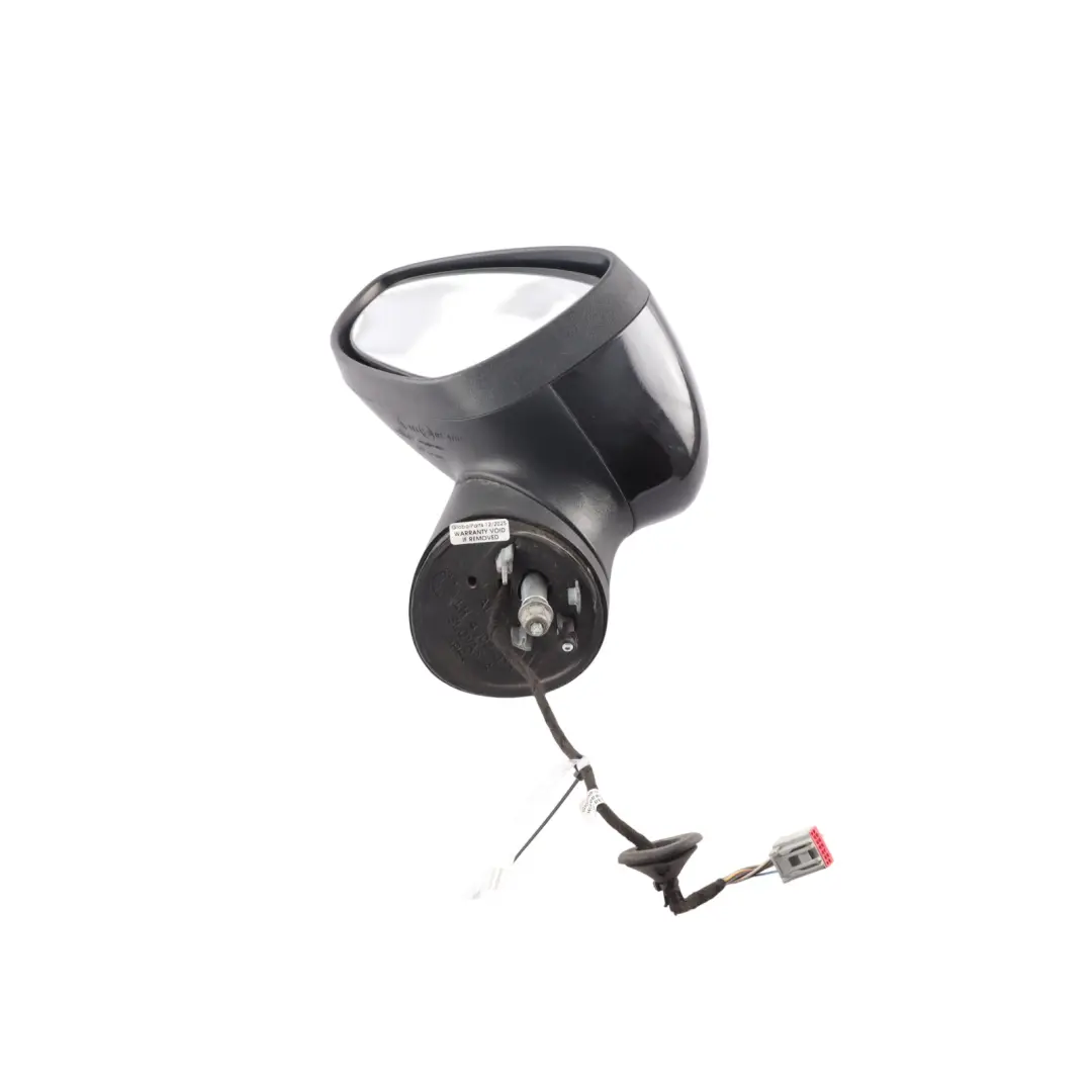 Ford Fiesta Mk6 Door Wing Mirror Heated Indicator Black Left N/S - SKU RHD-C1BB-17683-BD-BLK - Part number C1BB-17683-BD