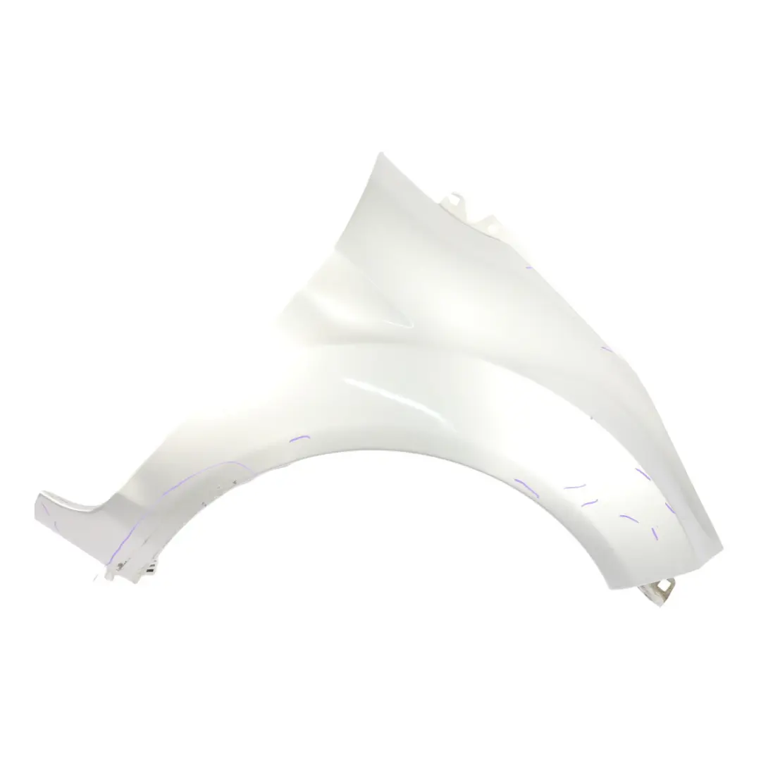 Side Panel Front Right O/S Wing Fender Moondust Silver - ZJ to Ford Fiesta Mk7 with Part number C1BB-A16015-AA Ford Fiesta Mk7 Side Panel Front Right O/S Wing Fender Moondust Silver - ZJ - SKU C1BB-A16015-AA-MDS - Part number C1BB-A16015-AA