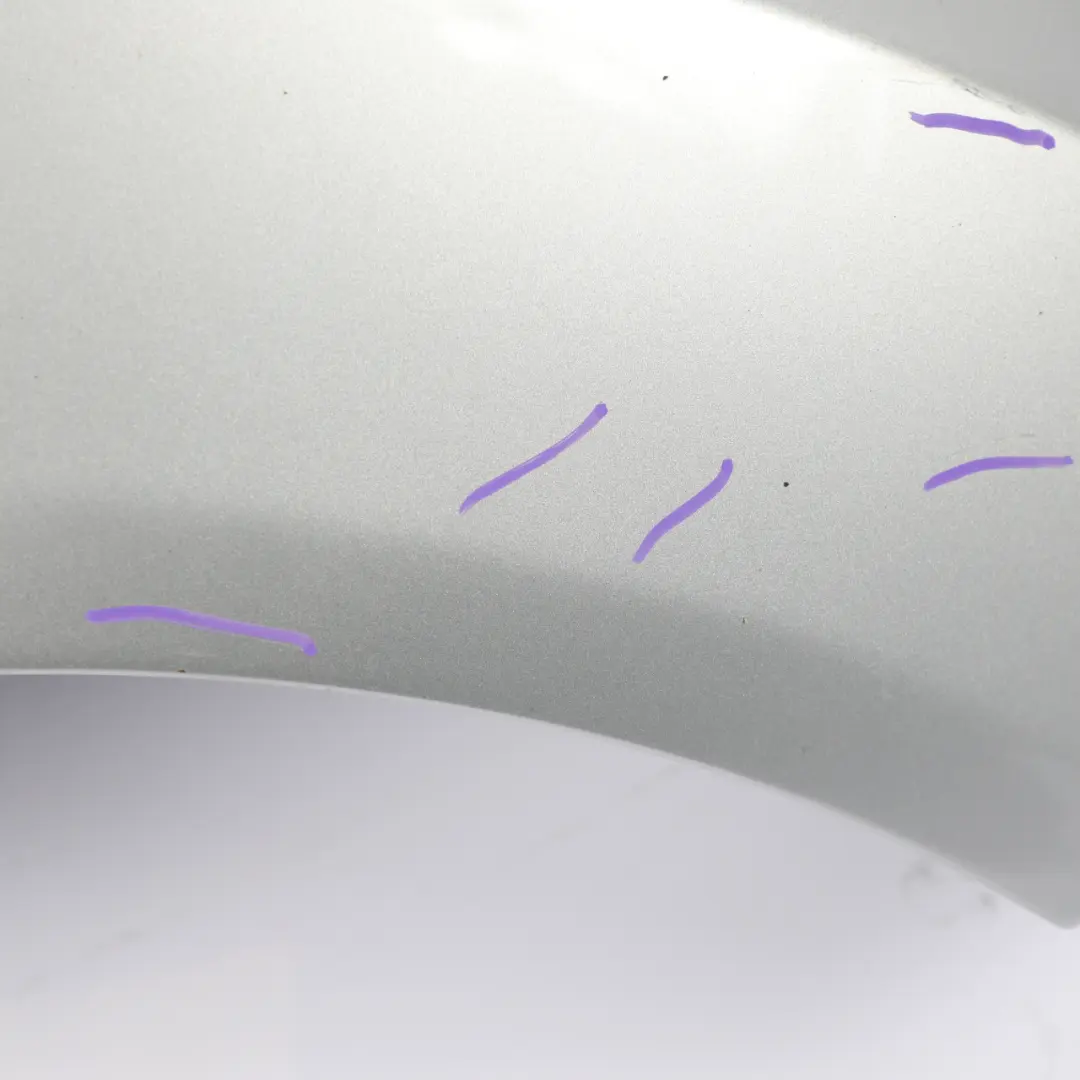 Side Panel Front Right O/S Wing Fender Moondust Silver - ZJ to Ford Fiesta Mk7 with Part number C1BB-A16015-AA Ford Fiesta Mk7 Side Panel Front Right O/S Wing Fender Moondust Silver - ZJ - SKU C1BB-A16015-AA-MDS - Part number C1BB-A16015-AA