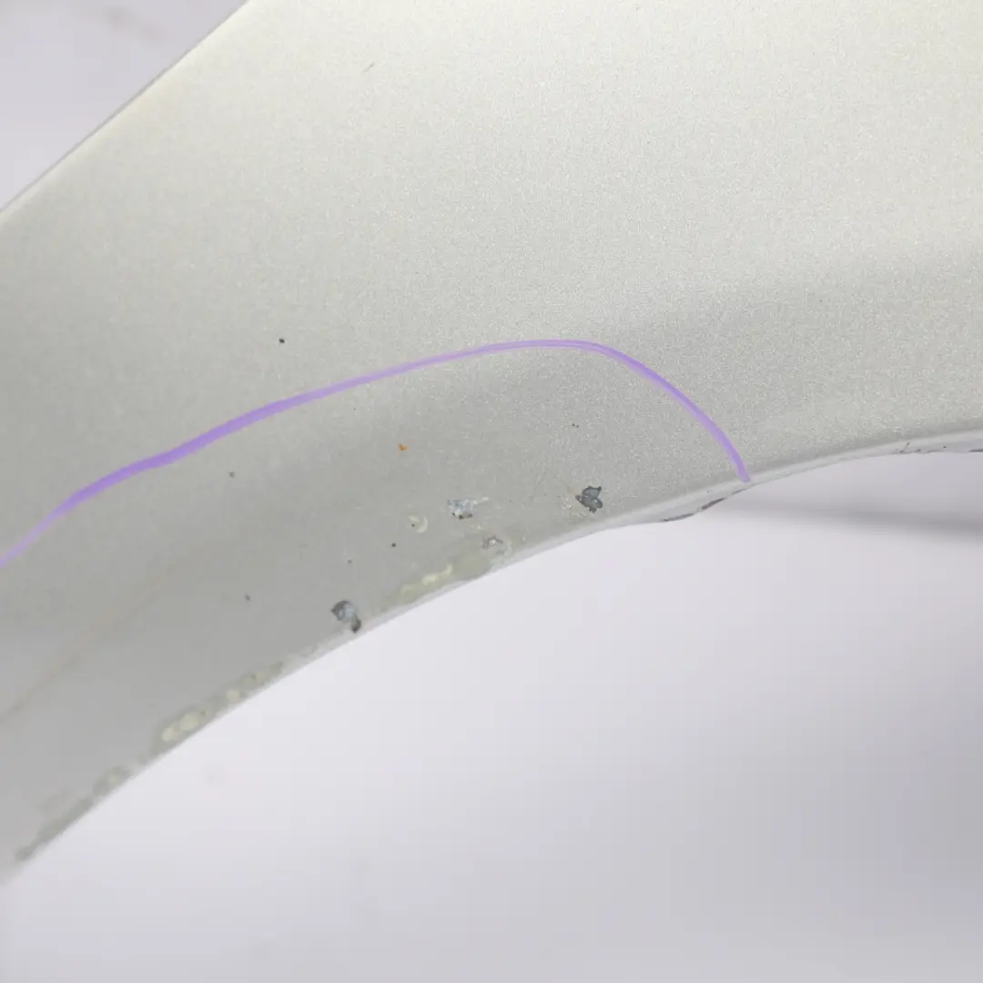 Side Panel Front Right O/S Wing Fender Moondust Silver - ZJ to Ford Fiesta Mk7 with Part number C1BB-A16015-AA Ford Fiesta Mk7 Side Panel Front Right O/S Wing Fender Moondust Silver - ZJ - SKU C1BB-A16015-AA-MDS - Part number C1BB-A16015-AA