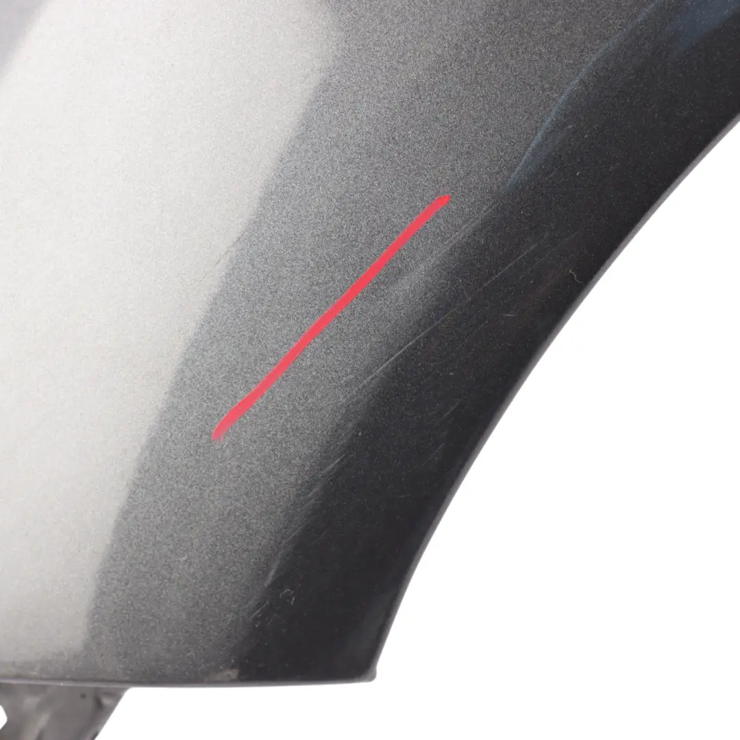 Ford Fiesta Mk7 Wing Front Side Left N/S Magnetic Metallic - 7J - SKU C1BB-A16016-AA-MGT - Part number C1BB-A16016-AA