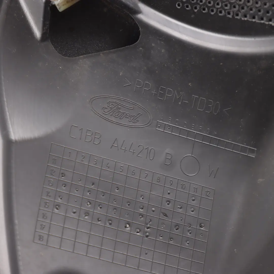 Ford Fiesta Mk7 Rear Spoiler Boot Lid Tailgate Trim Panel Magnetic Metallic - 7J - SKU C1BB-A44210-B-MGT - Part number C1BB-A44210-B