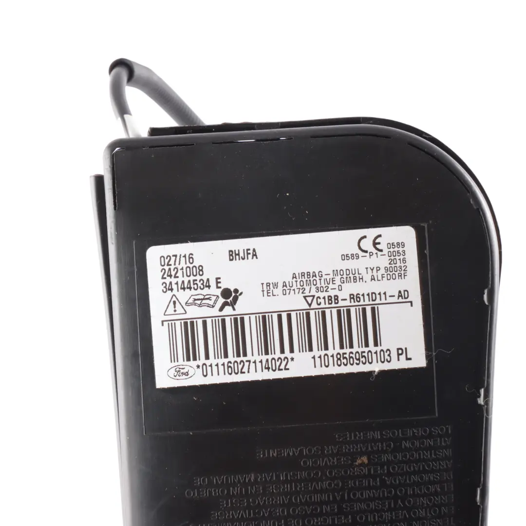 Ford Fiesta Mk6 Seat Side Air Module Front Left N/S - SKU C1BB-R611D11-AD - Part number C1BB-R61D11-AD