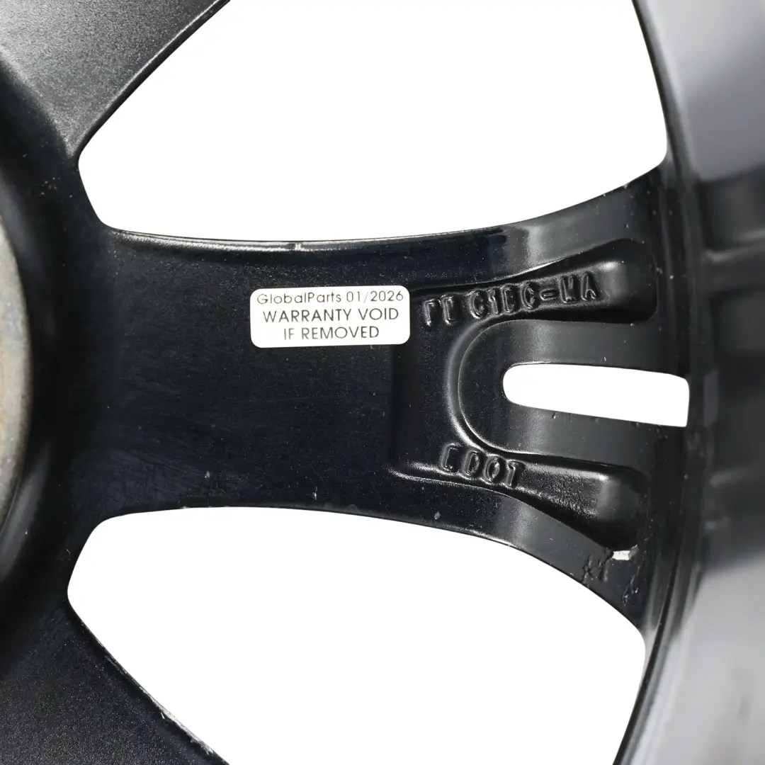 Alloy RIm 17" 7J ET:47.5 to Ford Fiesta Mk7 Black Wheel with Part number C1BC-MA Ford Fiesta Mk7 Black Wheel Alloy RIm 17" 7J ET:47.5 - SKU C1BC-MA-1 - Part number C1BC-MA