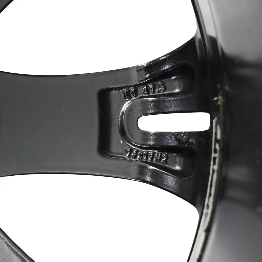 Schwarz Leichtmetallfelge Alufelge 17" 7J ET:47.5 für Ford Fiesta Mk7 mit Teilenummer C1BC-MA Ford Fiesta Mk7 Schwarz Leichtmetallfelge Alufelge 17" 7J ET:47.5 - SKU C1BC-MA-1 - Teilenummer C1BC-MA