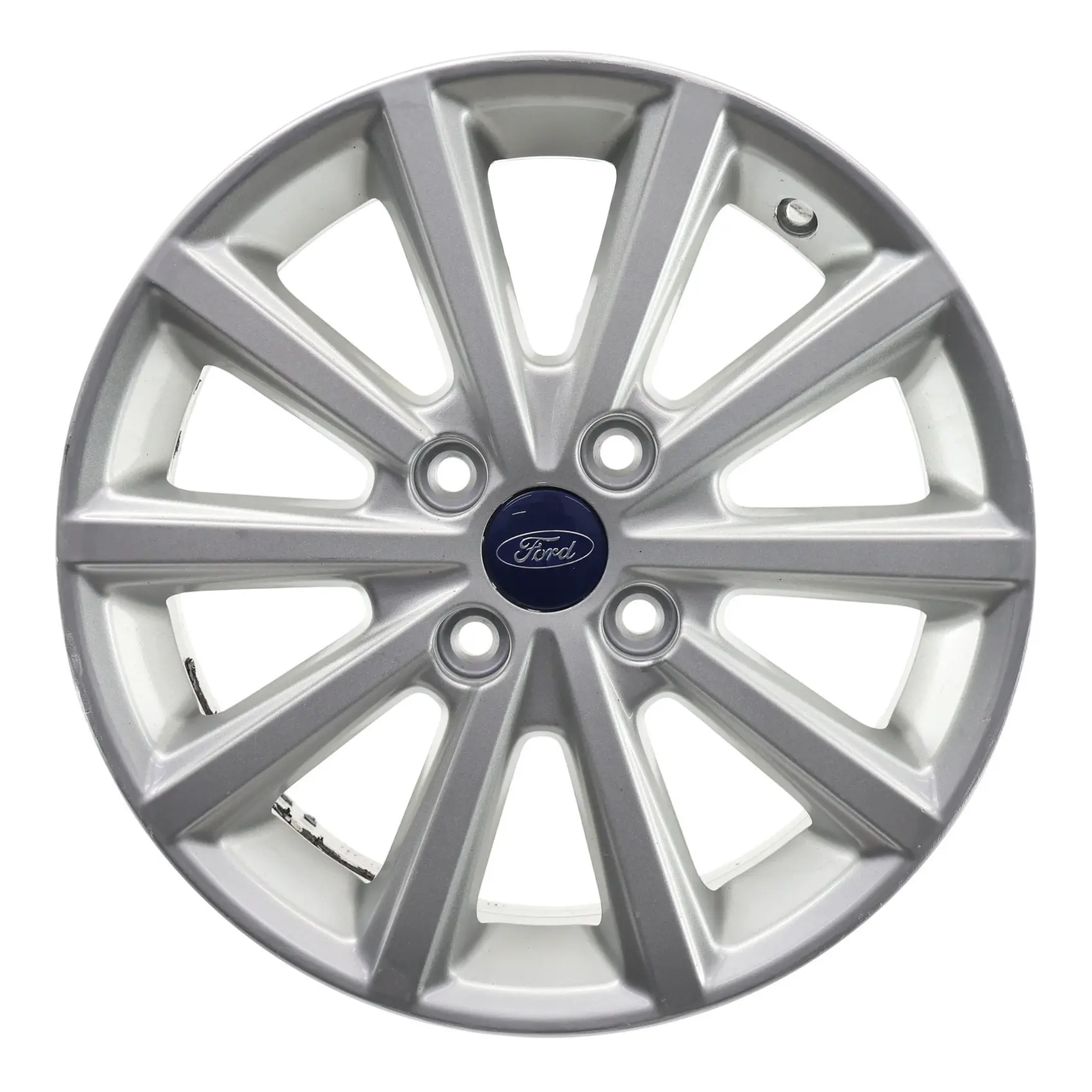 Ford Fiesta Mk7 Silberne Leichtmetallfelge Alufelge 16" 6.5J ET:47.5 C1BC-RA