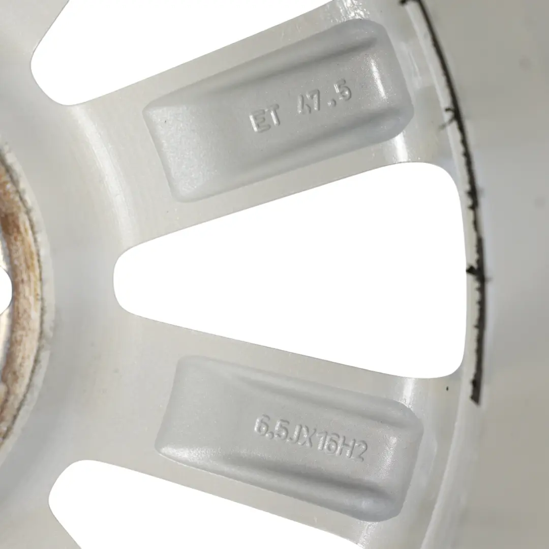 Alloy Rim 16" 6.5J ET:47.5 to Ford Fiesta Mk7 Silver Wheel with Part number C1BC-RA Ford Fiesta Mk7 Silver Wheel Alloy Rim 16" 6.5J ET:47.5 - SKU C1BC-RA-1 - Part number C1BC-RA