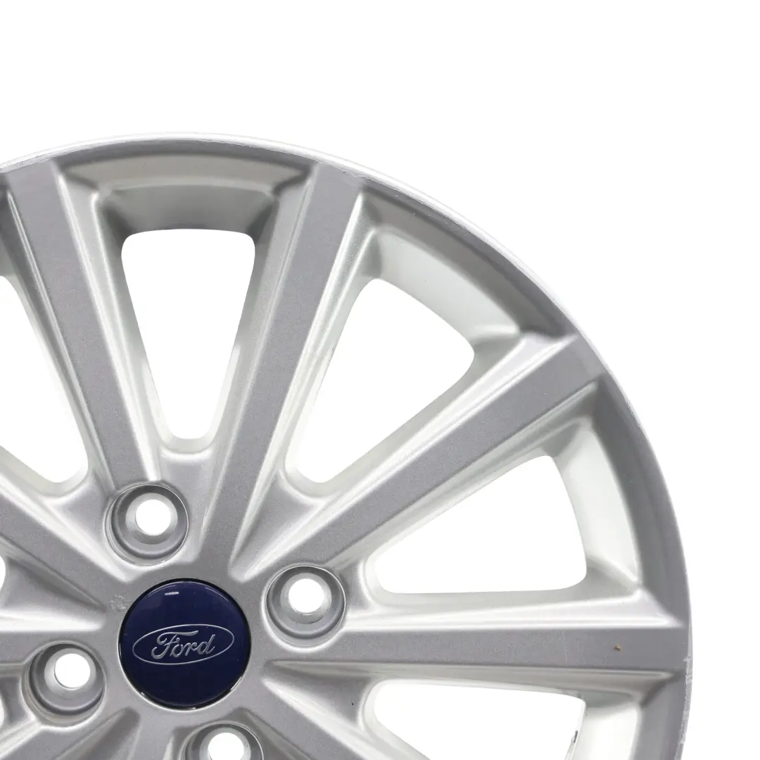 Silberne Leichtmetallfelge Alufelge 16" 6.5J ET:47.5 für Ford Fiesta Mk7 mit Teilenummer C1BC-RA Ford Fiesta Mk7 Silberne Leichtmetallfelge Alufelge 16" 6.5J ET:47.5 - SKU C1BC-RA-2 - Teilenummer C1BC-RA