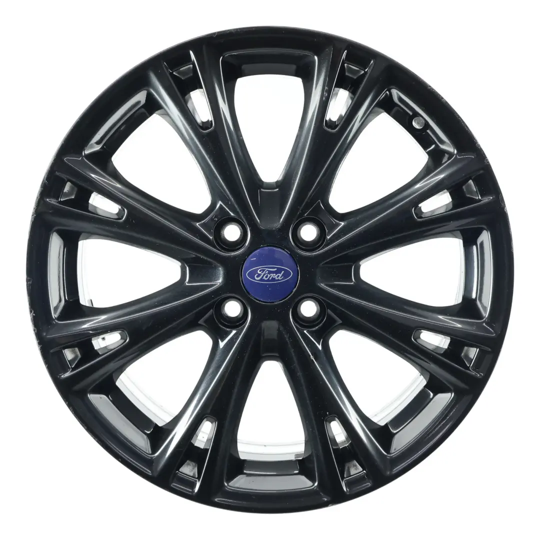 Ford Fiesta Mk7 Black Wheel Alloy Rim 17" 7J ET:47.5 - SKU C1BC-YA-1 - Part number C1BC-YA