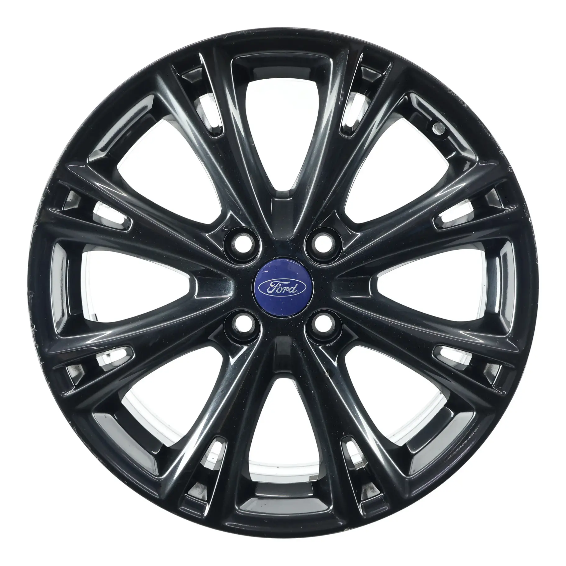 Ford Fiesta Mk7 Cerchio In Lega Nero 17" 7J ET:47.5 C1BC-YA